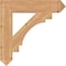 Ekena Millwork Merced Arts & Crafts Smooth Bracket, Western Red Cedar, 5 1/2"W x 30"D x 30"H BKT06X30X30MRC03SWR - alternate 4